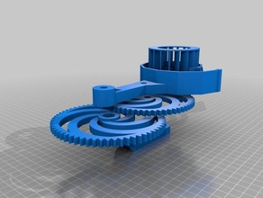 my customized involute blower hand tools 3d print model - Mito3D