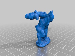 o elemental do fogo modelos makerbotdigitizer scan 3d print model - Mito3D