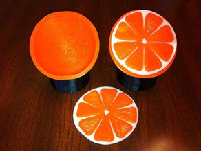 oco de laranja stand alimentos bebida ctlt multicolor thing-o-matic o tom universidade richmond ur 3d print model - Mito3D