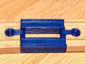 tren de madera la pista compatible macho-macho rim juguete juego accesorios brio thomas 3d print model - Mito3D