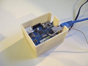 arduino+ethernet durumda elektronik blinkm kasa 3d print model - Mito3D
