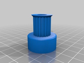 t25 20 tooth pulley 3d printer parts customized 3d print model - Mito3D