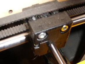 um mini bushing xy block experimental 3d printer parts belt tensioner ultimaker 3d print model - Mito3D