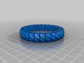 stretchy bracelet bracelets customized 3d print model - Mito3D