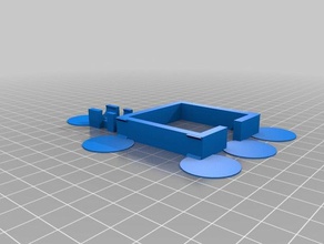 Kabelbaum Zugentlastung nema-Schrittmotor-Maus-Ohren 3d Drucker Teile Halterung clip extruder fix makerfarm prusa die Verdrahtung zip ziptie 3d print model - Mito3D