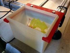 filamento del cubo de basura k8200 3d la impresora accesorios accesorio limpieza ayudante ordenado 3d print model - Mito3D
