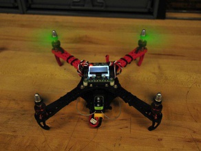 mini flamewheel quadcopter train d'atterrissage d'autres le bricolage flitetest fpv gopro kk2 3d print model - Mito3D