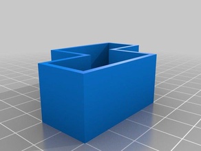 tetris 2cm de l'organisation personnalisé 3d print model - Mito3D