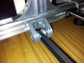 k8200 3drag x-axis gt2 belt modification printer parts velleman 3d print model - Mito3D