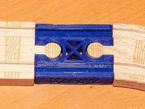 train en bois de la piste compatible femelle jouet jeu accessoires brio thomas 3d print model - Mito3D