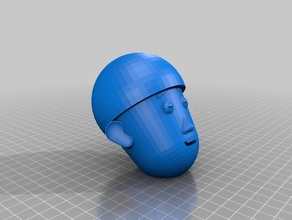 il mio personalizzato personaggio dei cartoni animati maker ping interattiva 3d print model - Mito3D