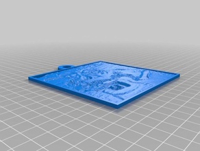 cross-country volet 2d art personnalisé 3d print model - Mito3D