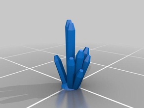 kristalimi sahne özelleştirilmiş 3d print model - Mito3D