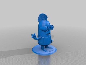 aiden minion sculptures customized 3d print model - Mito3D