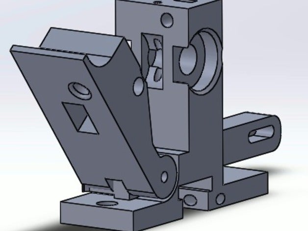 alex extruder 175mm 3d Drucker Extruder 3D print model - Mito3D