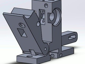 alex extruder 175mm 3d Drucker Extruder 3d print model - Mito3D