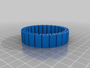 braclet las pulseras personalizado 3d print model - Mito3D