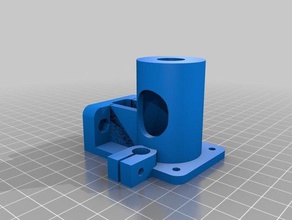 modified z-axis mendel90 3d printers parts 3d print model - Mito3D
