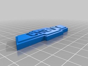 chevy bowtie other 3d print model - Mito3D