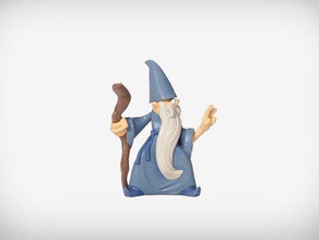 rolf wizard people beard 3d print model - Mito3D