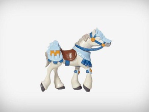 walter animaux figurine cheval étalon 3d print model - Mito3D