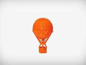 skylift araç balon sepet sıcak hava balonu 3d print model - Mito3D