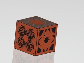 configurazione di lamento i puzzle 3d box hellraiser giocattolo 3d print model - Mito3D