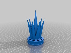 de la couronne glace jeux defaultio roblox 3d print model - Mito3D