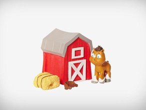 tessa pony animals barn 3d print model - Mito3D
