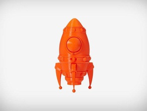 comandante vehículos portal el cohete nave espacial 3d print model - Mito3D