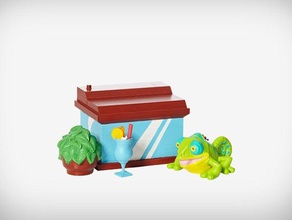 klint chameleon animals terrarium 3d print model - Mito3D