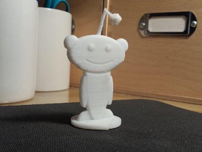 snoo reddit sculture 3d print model - Mito3D