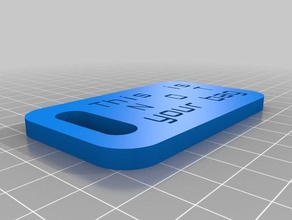 no tu bolso personalizado personalizador versión de equipaje etiqueta organización 3d print model - Mito3D