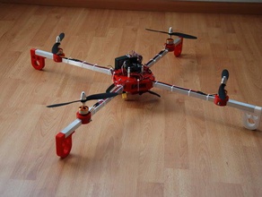 red devil quadcopter rc vehicles 3d mendel reprap 3d print model - Mito3D