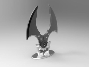 batarang özel destek oyuncak oyun aksesuarlar batman 3d print model - Mito3D