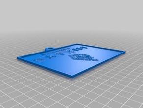 skyrim 2d a arte personalizado 3d print model - Mito3D