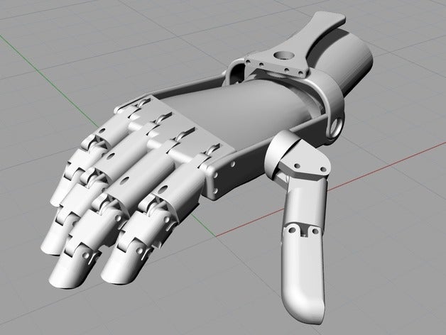 roth mano progressiva indipendenti movimento delle dita altri 3D print model - Mito3D