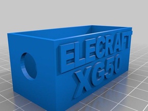 elecraft xg50 caso la electrónica los radioaficionados ham radio 3d print model - Mito3D
