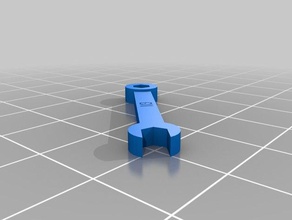 m3 chave de porca que prende a tampa as ferramentas personalizado 3d print model - Mito3D