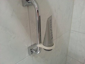shower gel holder bathroom 3d print model - Mito3D