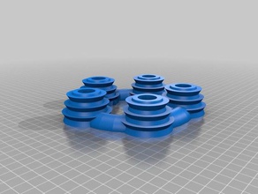 il mio led personalizzate kerzenhalter anello di supporto candela ring arredamento 3d print model - Mito3D