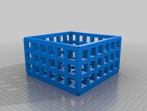 my customized containers composed squares 3d print model - Mito3D