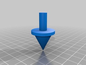 il mio personalizzato parametrico spinning top meccanica giocattoli 3d print model - Mito3D
