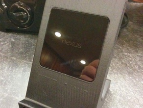 nexus 5 support de chargement sans fil mobile téléphone 3d print model - Mito3D
