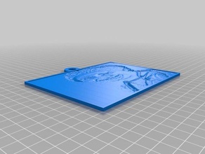 jd 2d sanat özelleştirilmiş 3d print model - Mito3D