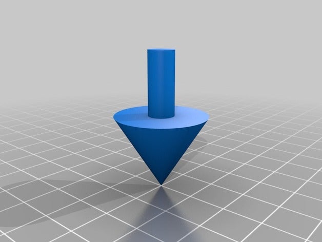 il mio personalizzato parametrico spinning top meccanica giocattoli 3D print model - Mito3D