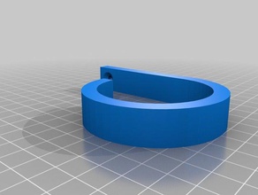 my customized wire hanging hook screw mount organization 3d print model - Mito3D