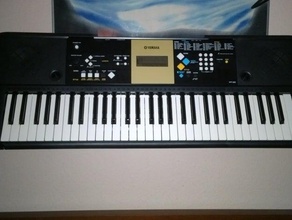 montagem na parede yamaha ypt-220 teclado a música halter titular wandhalter 3d print model - Mito3D
