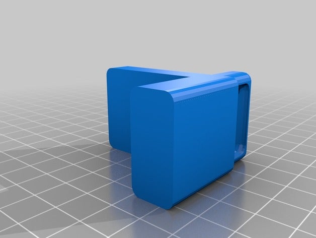 minha personalizado simples, batente de porta pitada guarda família 3D print model - Mito3D