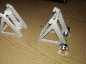 3dfilaprint spool brackets nop head mendel90 printer parts 3d print model - Mito3D